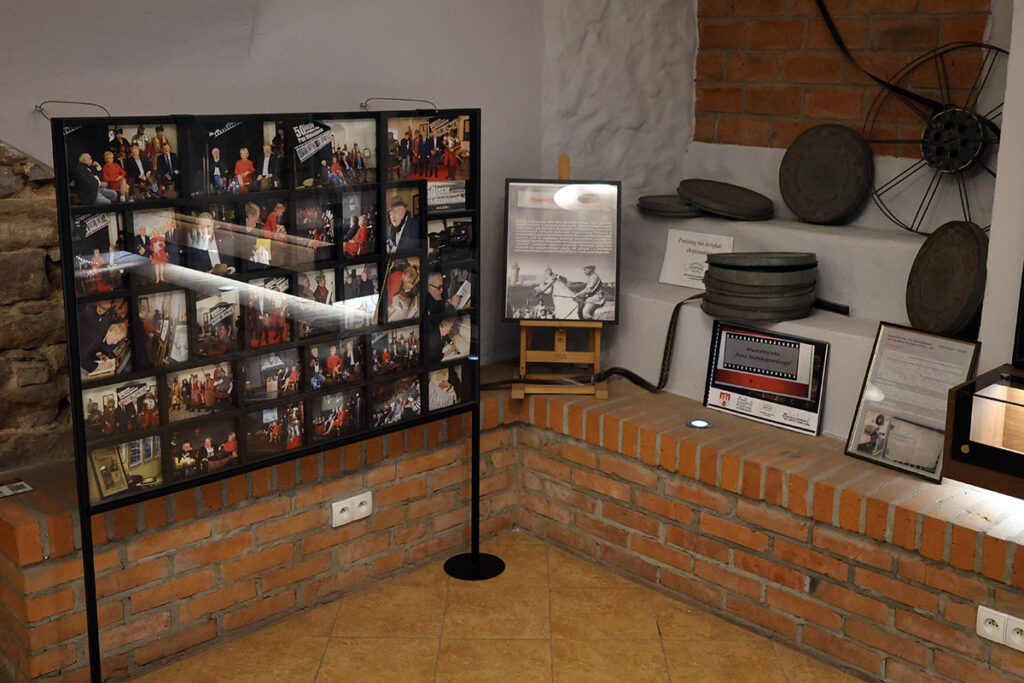 Chęciny - piwnica kamienicy Niemczówka - zdjęcia z planu "Pana Wołodyjowskiego"