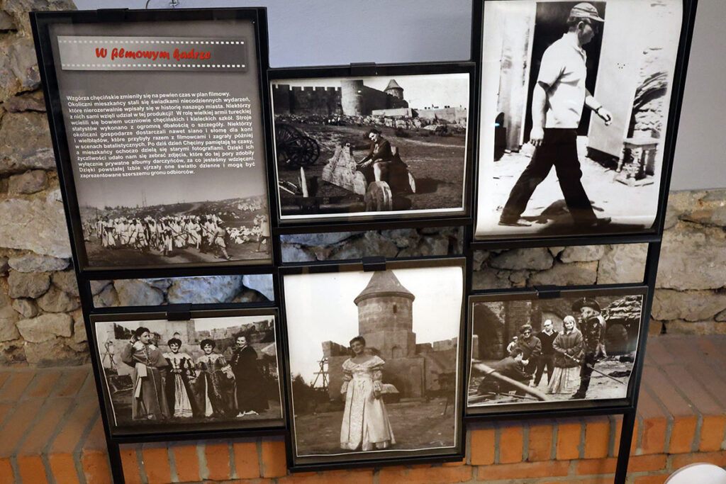 Chęciny - piwnica kamienicy Niemczówka - zdjęcia z planu "Pana Wołodyjowskiego"