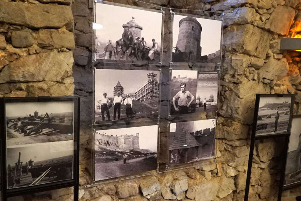 Chęciny - piwnica kamienicy Niemczówka - zdjęcia z planu "Pana Wołodyjowskiego"