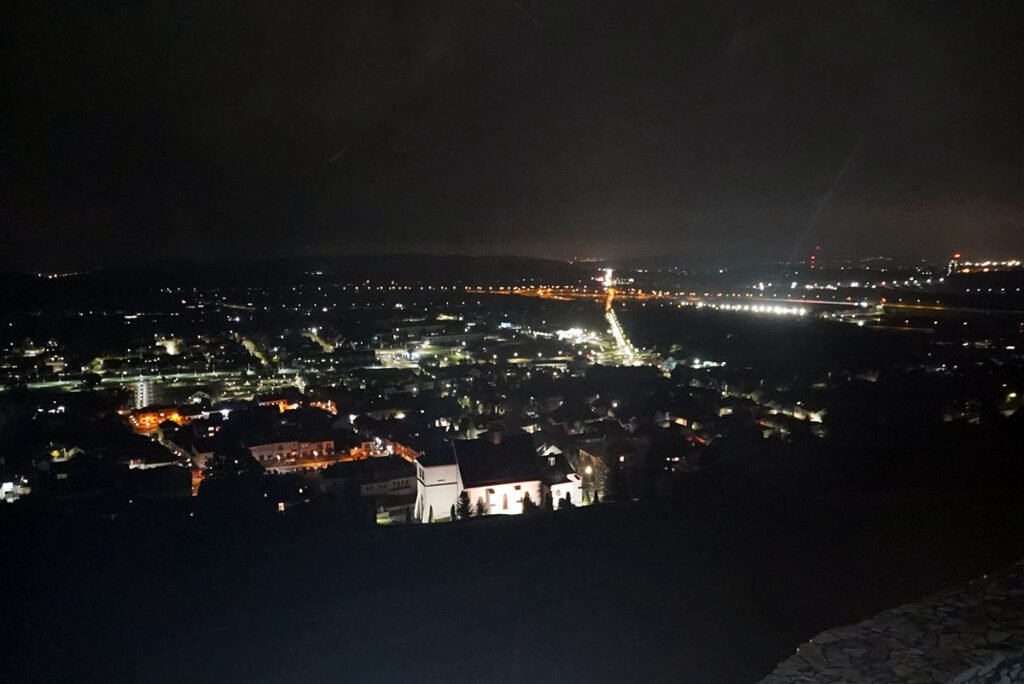 Widok z baszty zachodniej