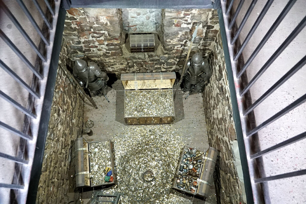 Wnętrze skarbca